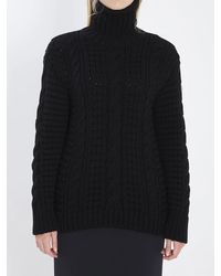 Moncler - X Edward Enninful Wool Turtleneck Sweater - Lyst
