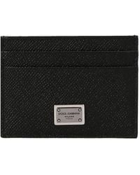 Dolce & Gabbana - Calfskin Cardholder - Lyst
