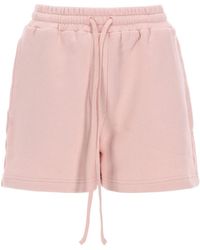 Dolce & Gabbana - Dolce & Gabbana Shorts Con Logo E Coulisse - Lyst
