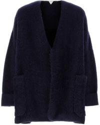 Bottega Veneta - Stretch Wool Blend Cardigan - Lyst