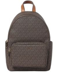 MICHAEL Michael Kors - Medium Tanner Backpack With Logo Print - Lyst