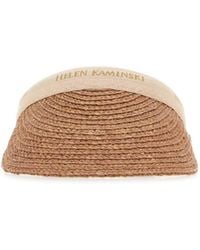 Helen Kaminski - Raffia Bianca Visor - Lyst