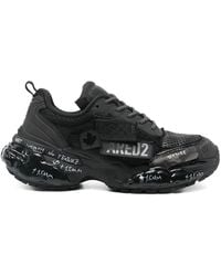 DSquared² - Faster Texture Sneakers - Lyst