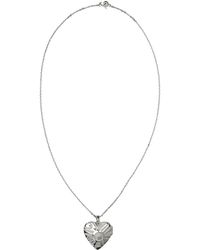 PUCCI - Heart Pendant Necklace - Lyst
