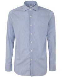 Caliban - Striped Shirt - Lyst