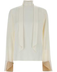 Stella McCartney - Mock Collar Top - Lyst