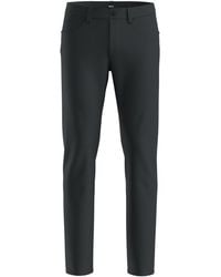 BOSS - Viscose Polyamide Elastane Pants - Lyst