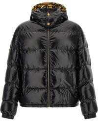 Versace - 'Barocco' Down Jacket - Lyst