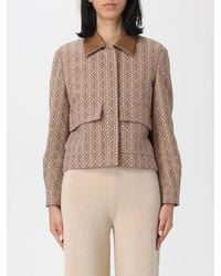 Max Mara - Embroidered Cotton Viborg Jacket - Lyst