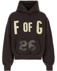 Fear Of God - F Of G Classic Fit Half Raglan Hoodie W/ Pocket - Lyst