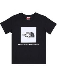 The North Face - Box Tee - Lyst