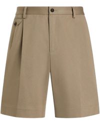 Dolce & Gabbana - Dolce & Gabbana Cotton Bermuda Shorts - Lyst