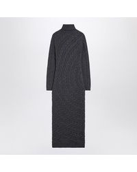 Max Mara - Wool And Cashmere Turtleneck Dress - Lyst