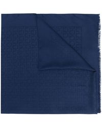 Ferragamo - Scarfs Blue - Lyst