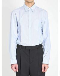 Gucci - Cotton Striped Shirt With Web - Lyst