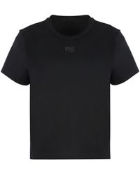 Alexander Wang - Essential Shrunk T-Shirt - Lyst