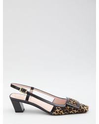 Roger Vivier - Belle Vivier Pony Slingback Pumps - Lyst