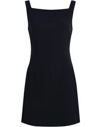 Givenchy - Cowl-Back Crepe Minidress - Lyst