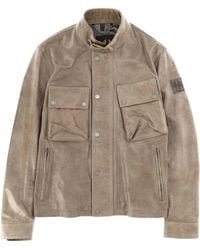 Belstaff - Racemaker Air Jacket Cow Leather - Lyst