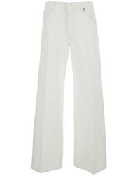 FRAME - Cotton Jeans - Lyst