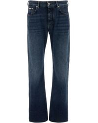 Givenchy - Fringed Vintage Denim Trousers - Lyst