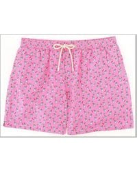 MC2 Saint Barth - Swim Shorts Print Polyester - Lyst