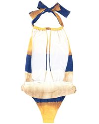 Alberta Ferretti - Tie-Dye Swimwear - Lyst