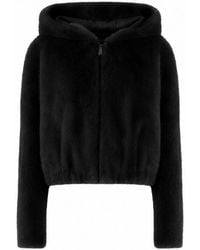 Pinko - Polyester Winter Coat - Lyst