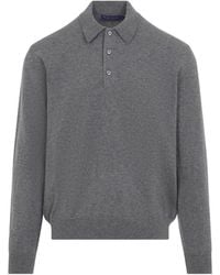 Ralph Lauren - Medium L/Knit Polo - Lyst