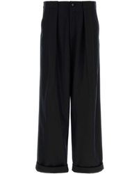 Dolce & Gabbana - Wool Wide-Leg Pant - Lyst