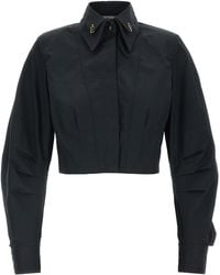 Elisabetta Franchi - Bustier Shirt - Lyst