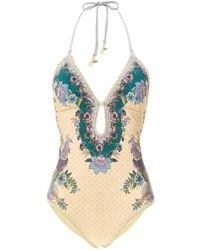 Zimmermann - 'Indra' One-Piece Swimsuit - Lyst