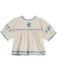 Emile Et Ida - Emile & Ida Vestito Blouse Brodee - Lyst