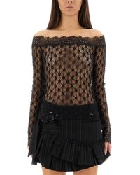 Isabel Marant - Lace "Marlene" Top - Lyst