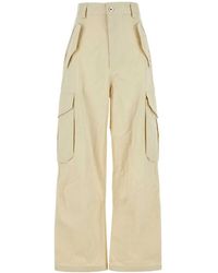 Bottega Veneta - Sand Cotton Blend Cargo Pant - Lyst