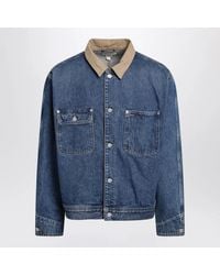 Polo Ralph Lauren - Denim Jacket With Ribbed Collar - Lyst