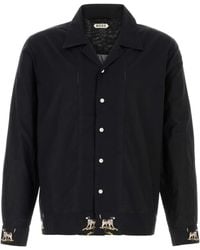 Bode - Black Poplin Pointer Shirt - Lyst