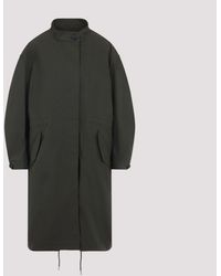 Givenchy - Cotton Parka With Stamp Print - Lyst