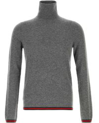 Gucci - High-Neck Ribbon Sweater - Lyst