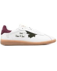 DSquared² - Leather Sneakers - Lyst