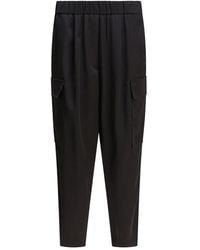 Semler - Polyester Trousers - Lyst