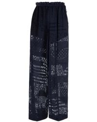 Fendi - Pantalone Patchwork Devo - Lyst