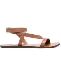 Manebí - Manebi Leather Gladiator Sandals - Lyst