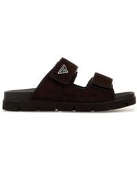 Prada - Slippers - Lyst