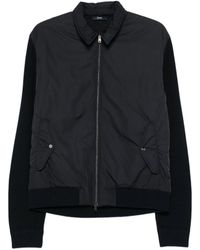 Herno - Cotton Polyester Bomber Knit - Lyst