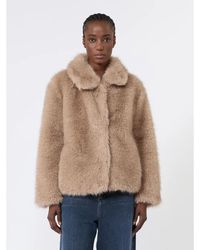 Max Mara - Max Mara S "Smm Alce" Cropped Fur - Lyst