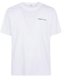 Off-White c/o Virgil Abloh - "Logo Quote Regular" Short Sleeves Tee - Lyst