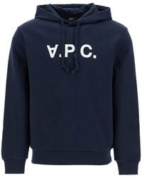 A.P.C. - Standard Grand Vpc Cotton Hoodie - Lyst