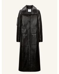 Courreges - Courregès Cotton Polyurethane Elastane Viscose Coat - Lyst