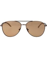 Giorgio Armani - Matte Steel Sunglasses - Lyst
